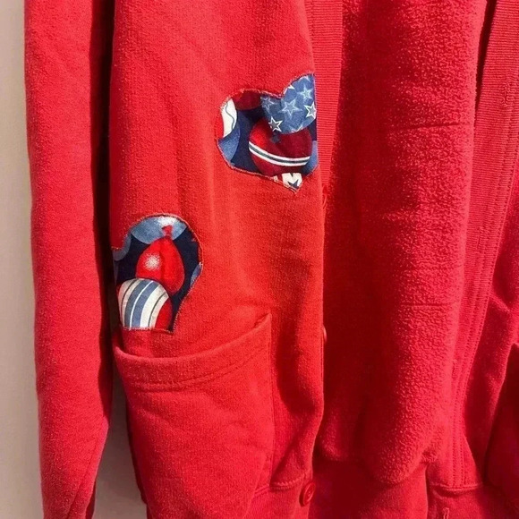 Vintage Button Up Patchwork Sweater Size Large - Picture 8 of 12